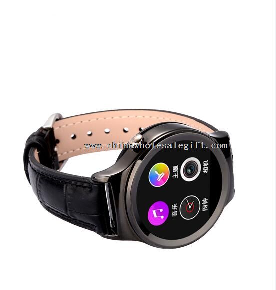 fasionable redondo elegante reloj teléfono