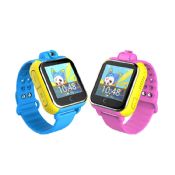 3G GPS enfants montre intelligente avec appel SOS et caméra images