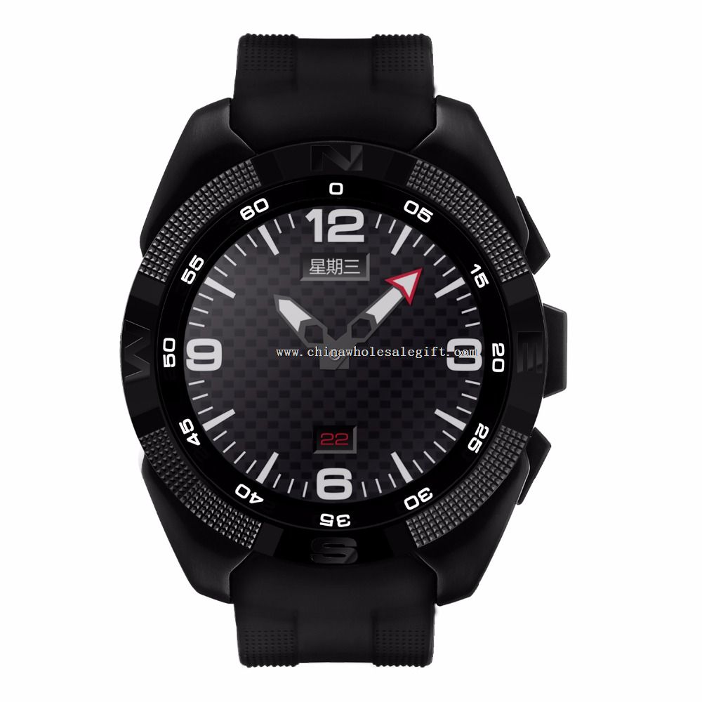 Sport style smartwatch Android ja iOS