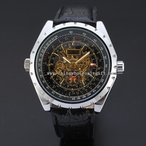 Business Leder Armbanduhr