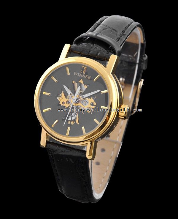 gold plated fashion love watches