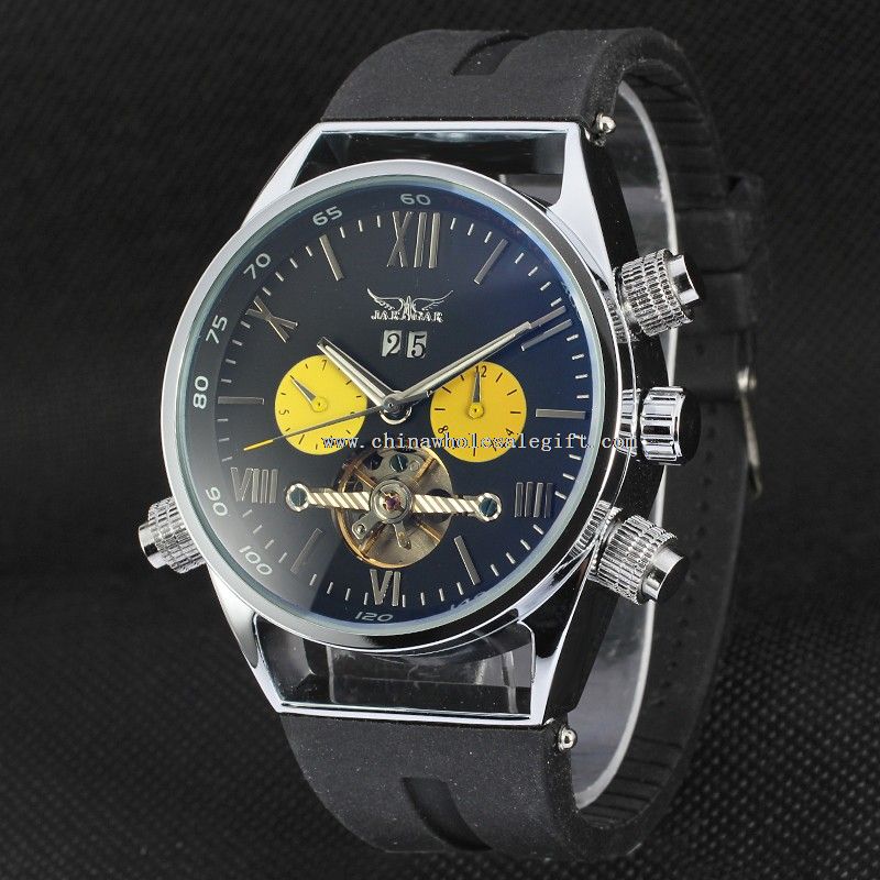 luksus business læder watch