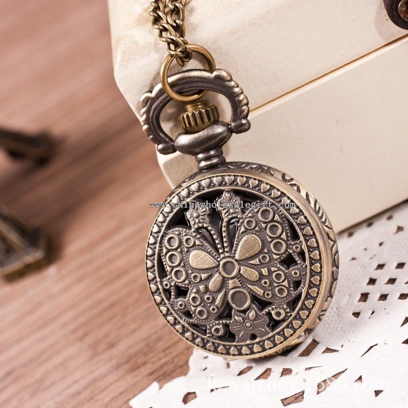 Necklace Pendant Chain Clock Pocket Watch