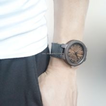 bamboo wood leather watch images