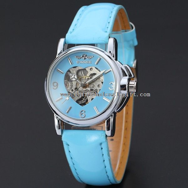 Leather Quartz Dress Wrist Watches