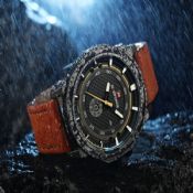 luxury quartz clock waterproof leather watch images