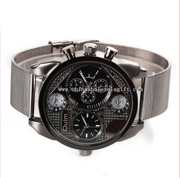 Quartz Wrist Watch with Small Dials