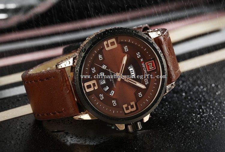 Steel Quartz Wristwatch Waterproof