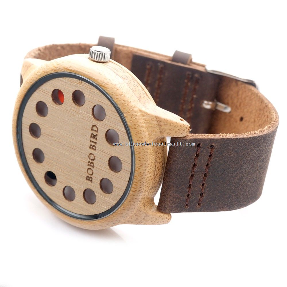 orologio in legno