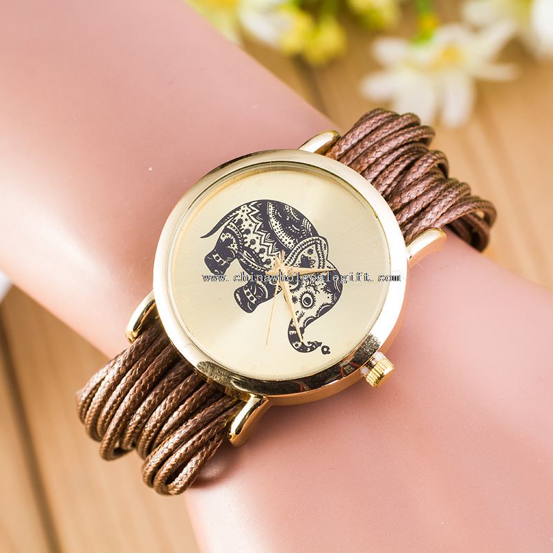 Klassiske elefant dial armbånd watch