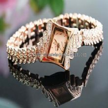 Damen-Gold Metall Armband-Uhren images