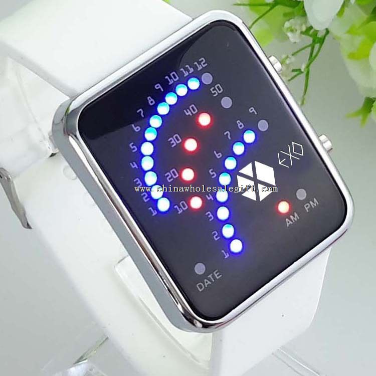 LED digitální hodinky