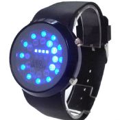led mirror silicone watch images