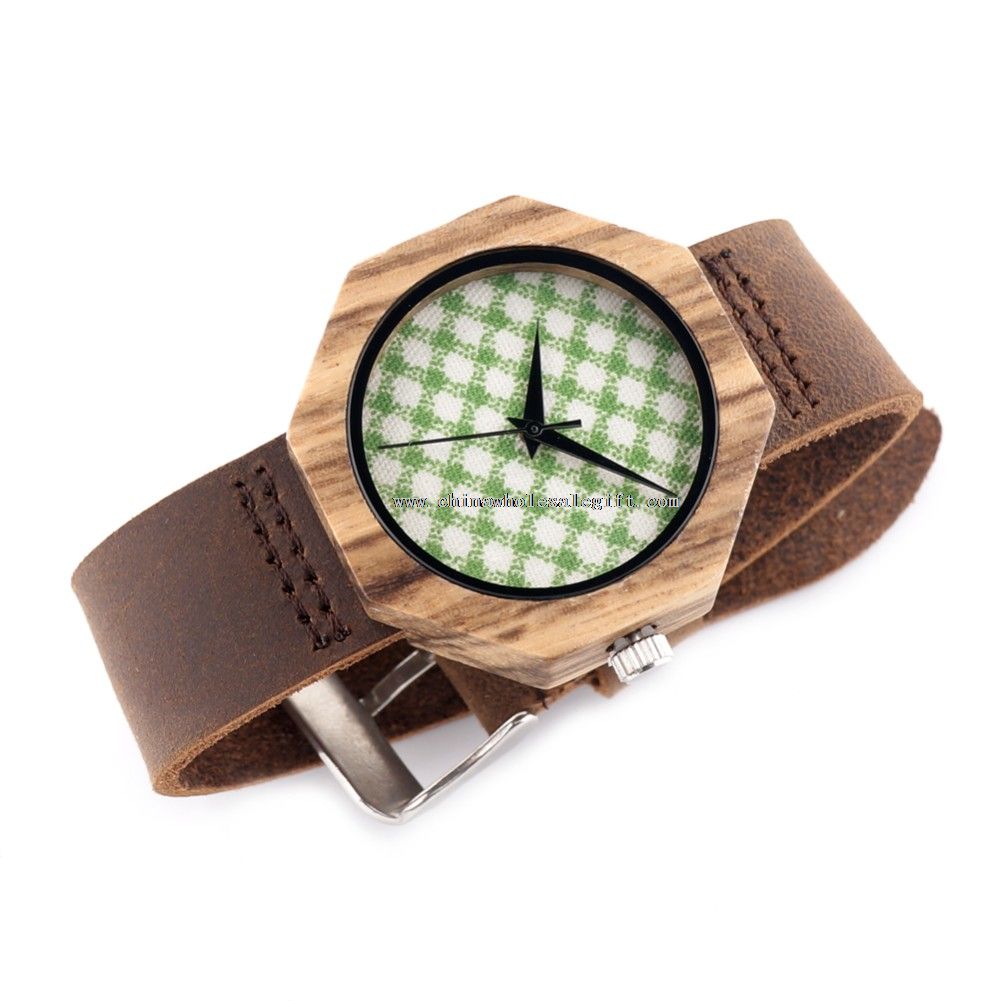 montre en bois