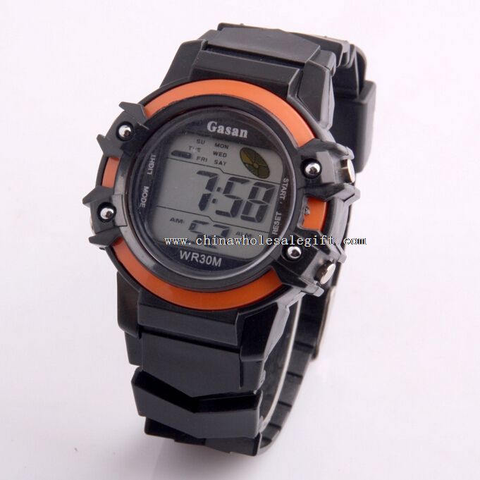 Silicone Unisex LED Watch