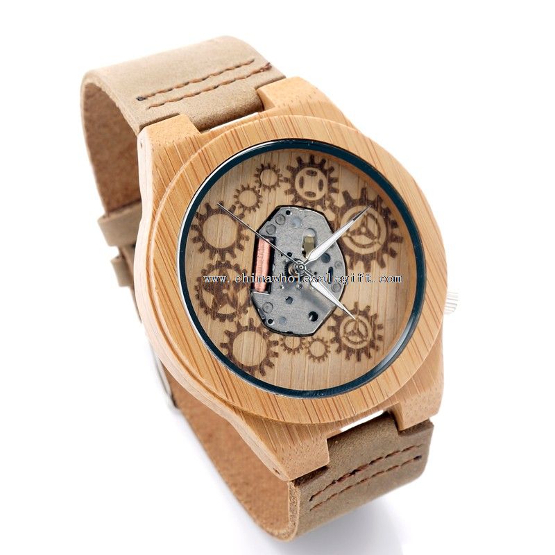 Drewniany zegarek