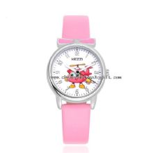 Children Casual Quartz Watch With Leather Band images