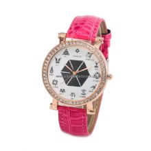 women leather strap watch images
