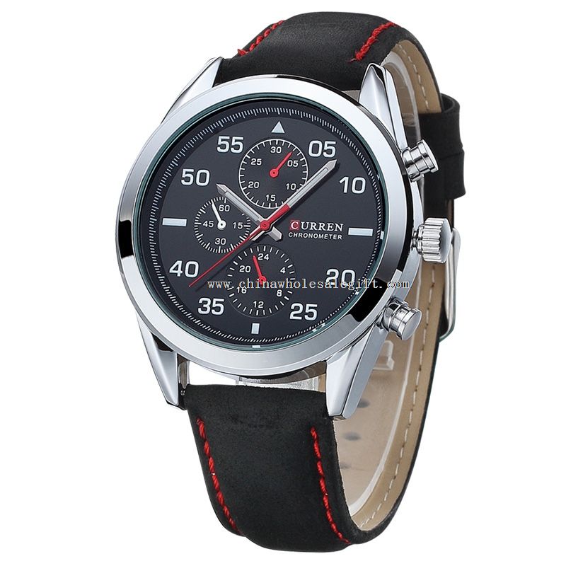Jam tangan kulit kuarsa