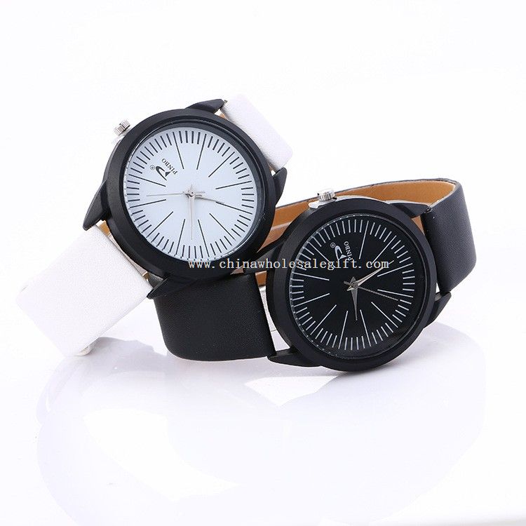 leather watch for man