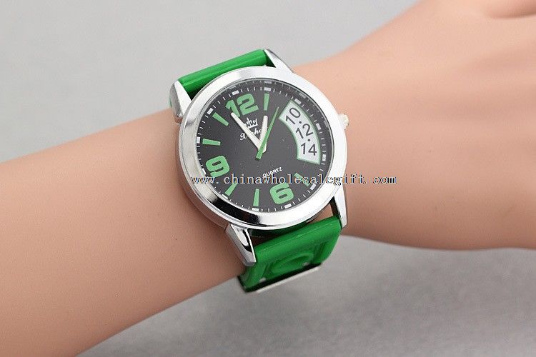 silikonowy zegarek