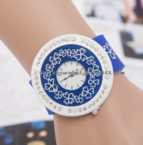 Silikon-Armband-Uhr