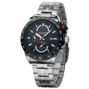 Stainless Steel Strap Analog Display Military Watches images