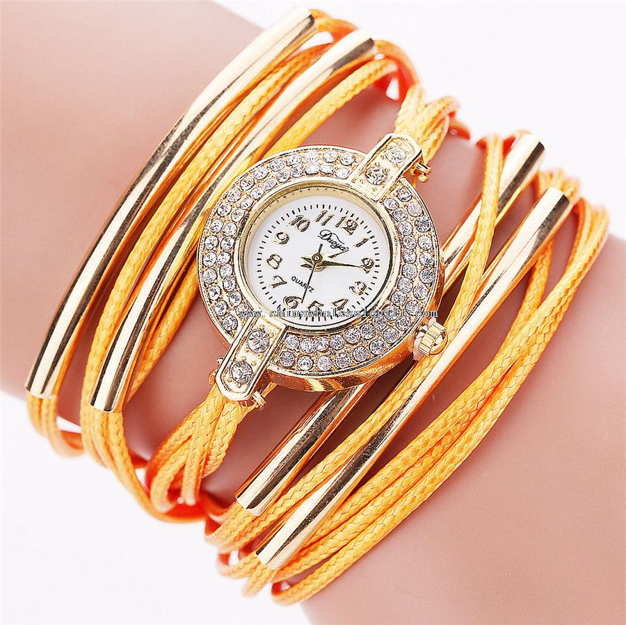 quartz rope bracelet watch