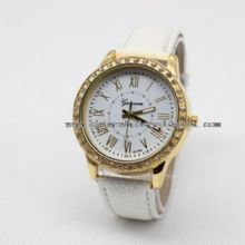 Leather Strap Gold Plated Watches images
