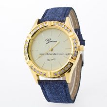 Leather Strap Wrist Band luxury Analog Quartz Wrist Watch images