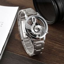 Stainless Steel Skeleton Note Watches images