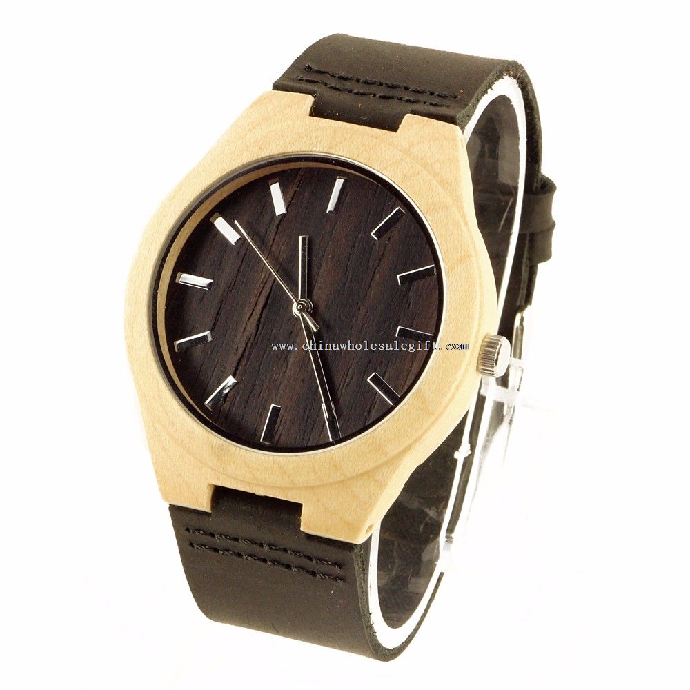 Wood Male Wrist Watch