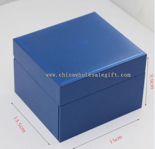 Blue watch box