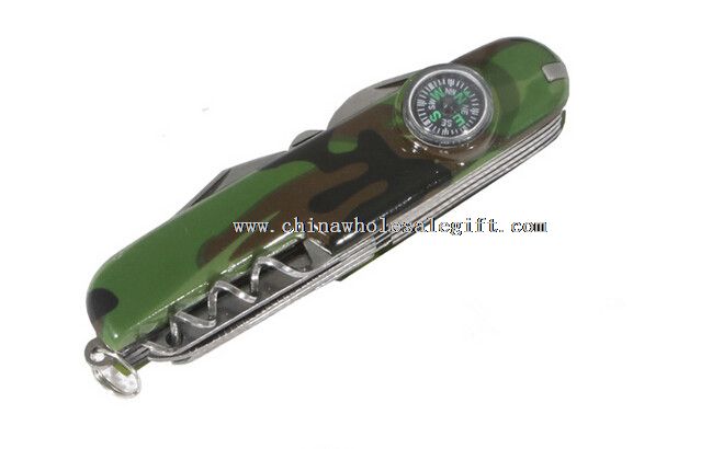 emergency switch multi-function knife with compass