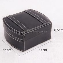 Black Leather Double Watch Gift Packaging Box images