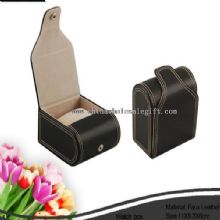Leather Covered Handle Paper Watch Box images