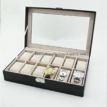 pu leather watch winder box images