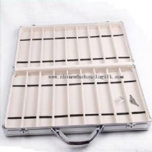 Watch Boxes Cases Display Tray Aluminium With Handle Lock 18 Slots images