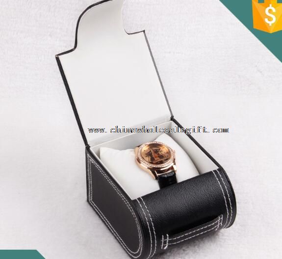 Leather Black Watch Packaging Box