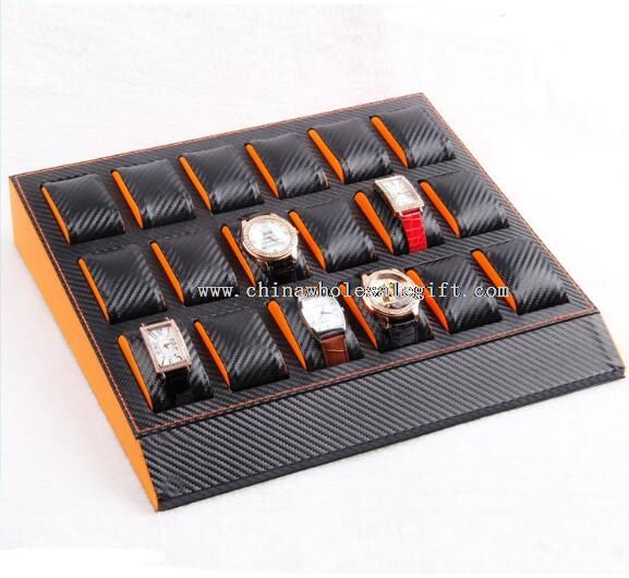 Boîtes de montre en cuir