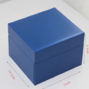 Boîte de montre bleu images