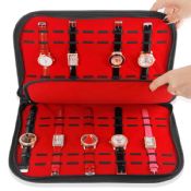 Leather Velvet Watch Showing Storage Cases images