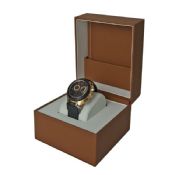 Wrist watch storage PU box images