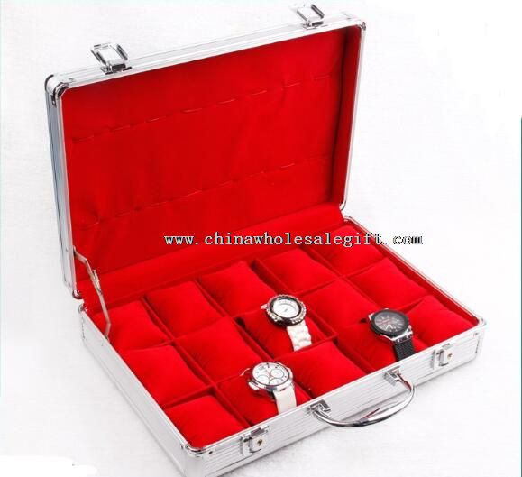 Boîtes de montre métal avec serrure