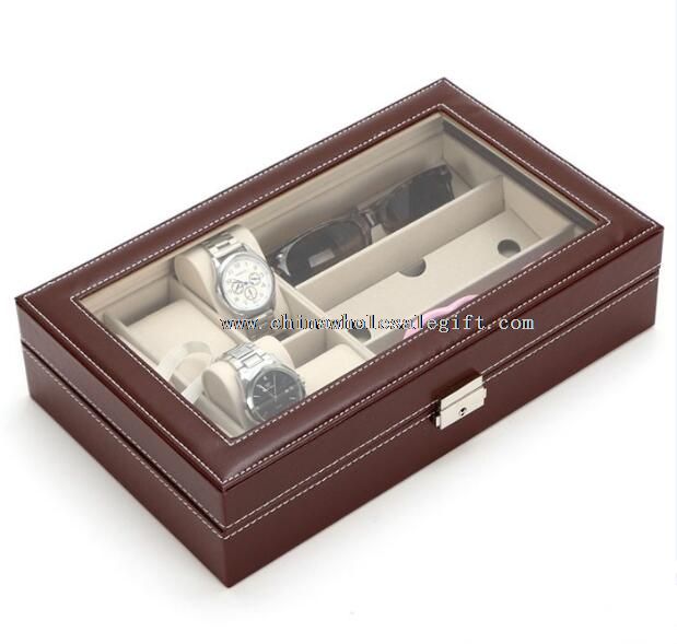 multi-functional watch and glasses box