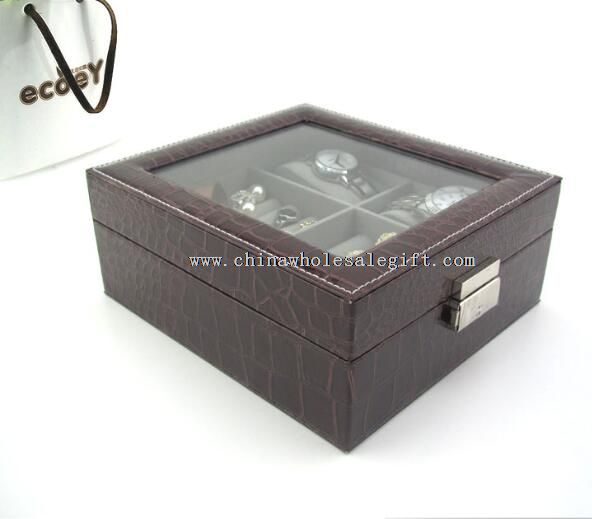 pu leather watch box