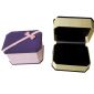 Colorful Velvet Watch Christmas Gift Box With Ribbon Bow small picture