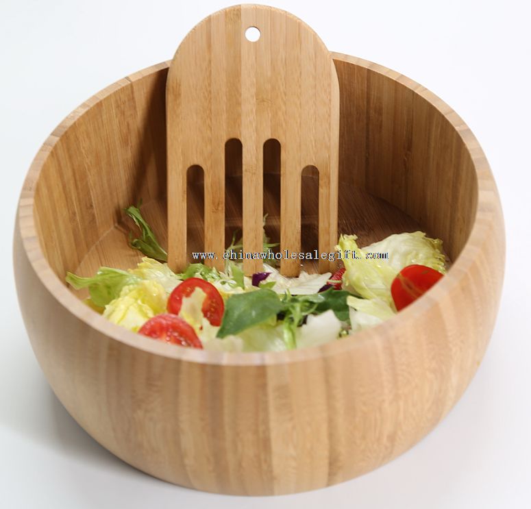 bol de salata de bambus