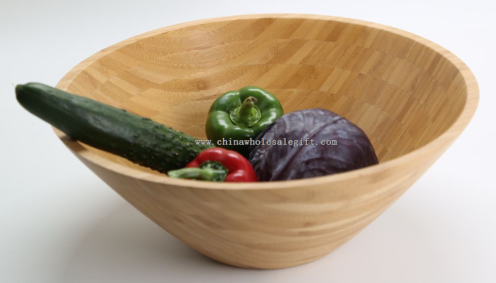 bamboo salad bowl