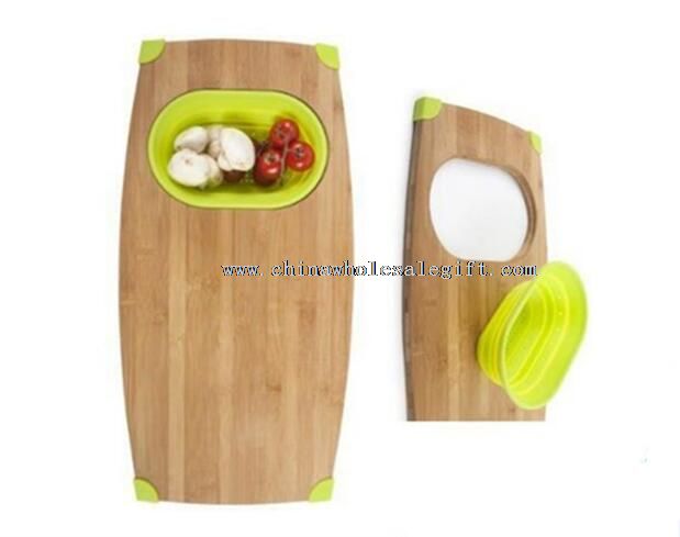 Bamboo Solid chopping block for kitchen
